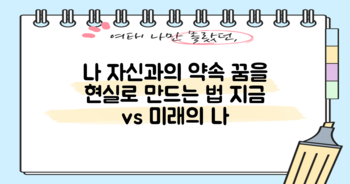 지금 vs 미래의 나