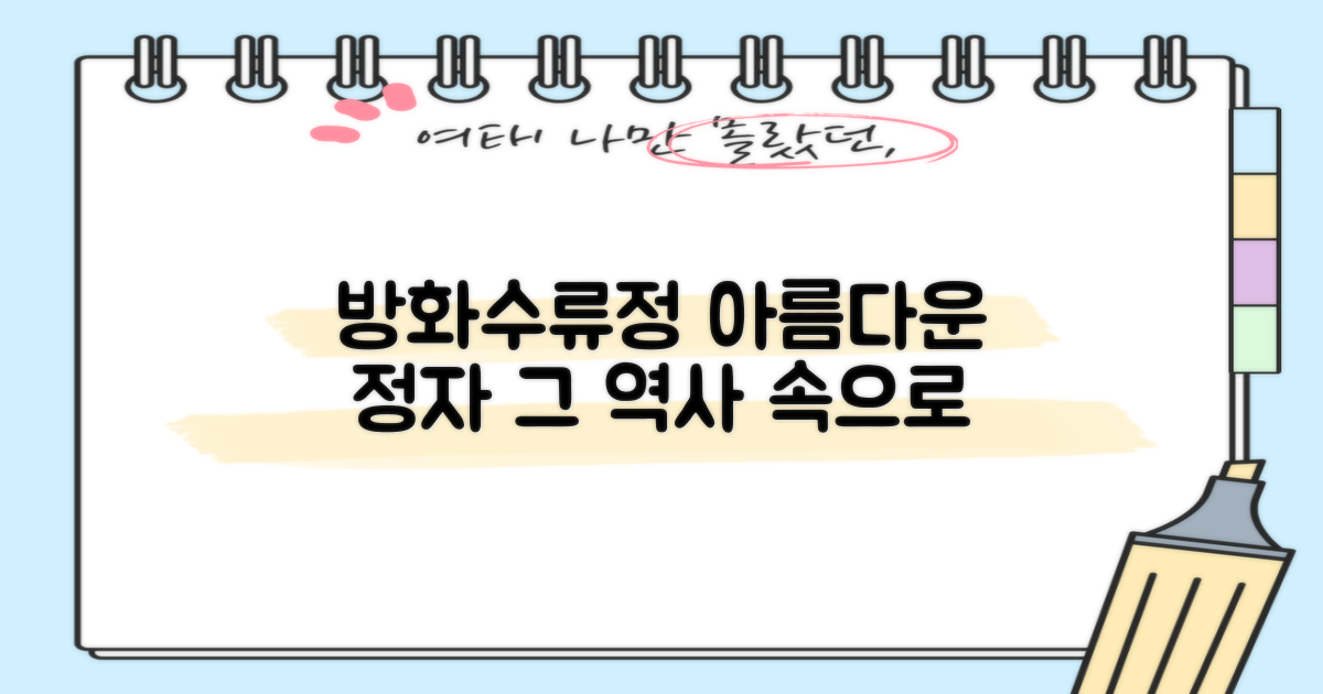 방화수류정, 아름다운 정자의 역사