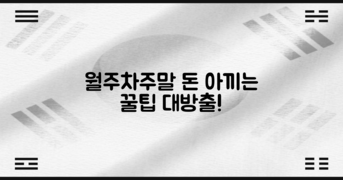 월주차/주말 알뜰 이용 팁