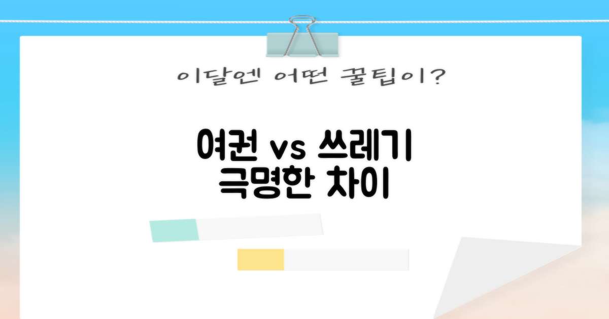 여권 vs 폐기물: 접근법 비교